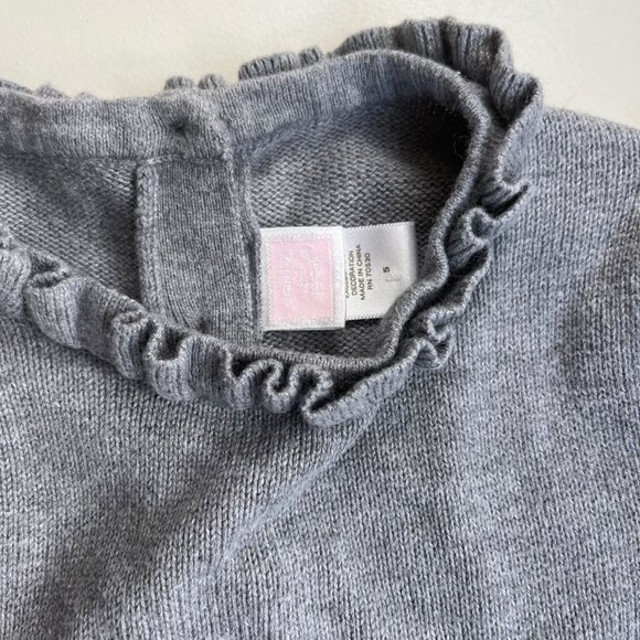 Janie and Jack Bubble Sweater Dress with Ribbon Size 5 - Picture 2 of 8